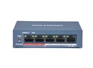 5 ports, 4 PoE switch Hikvision DS-3E0105P-E/M(B)