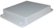 MULTIPURPOSE FLANGED ENCLOSURE, ABS, WHT