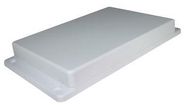 MULTIPURPOSE FLANGED ENCLOSURE, ABS, WHT