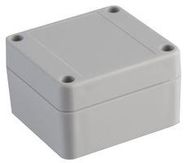 ENCLOSURE, GREY, IP65, 65X60X40MM