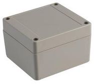 ENCLOSURE, GREY, IP65, 85X80X55MM