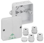 JUNCTION BOX GREY, IP65, EMPTY, PS