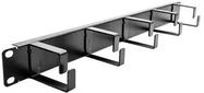 1U 19" CABLE MANAGEMENT PANEL