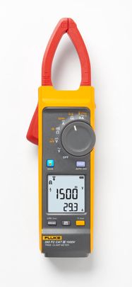 393 FC CAT III 1500 V True-rms Clamp Meter with iFlex, Fluke