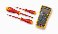 Fluke 117 Electrician's Mulitmeter + SLS3 + ISLS5 + IPHS2, Fluke