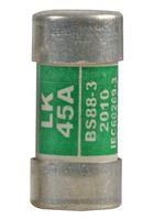 CARTRIDGE FUSE, 45A, 240VAC, 16.7X35MM