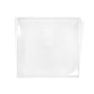 Drip Tray for Fridge / Freezer | 61 cm | 59 cm | 59 cm | 5 cm | Transparent | Plastic