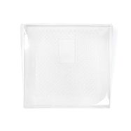 Drip Tray for Fridge / Freezer | 61 cm | 59 cm | 59 cm | 5 cm | Transparent | Plastic
