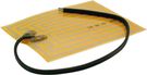 Heater mat;110x77x0.115mm;Electr.connect:250mm wires;12W