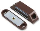 MAGNETIC CATCH, LARGE, BROWN (PK10)