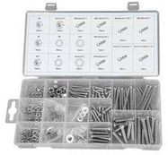 NUT & BOLT SET, STAINLESS STEEL, 224PCS