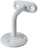 STEEL HANDRAIL BRACKET WHITE 2.5IN