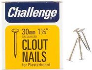 CLOUT PLASTERBOARD NAILS 30MM (225G)