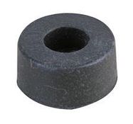 BUMBER, RUBBER, BLACK, 6.35MM, PK100