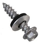 ROOF SCREW +WASHER TO WOOD 6.3X45 PK100