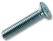 SCREW, CSK, POZI, M4X12, 100PK