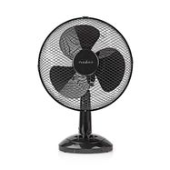 Table Fan | Mains Powered | Diameter: 300 mm | 35 W | Oscillation | 3-Speed | Black