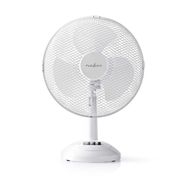 Table Fan | Mains Powered | Diameter: 300 mm | 35 W | Oscillation | 3-Speed | White