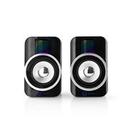 Gaming Speaker | Speaker channels: 2.0 | USB Powered | 3.5 mm Male | 30 W | RGB | Volume control