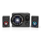 Gaming Speaker | Speaker channels: 2.1 | Mains Powered | 3.5 mm Male | 75 W | LED | Volume control