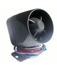 Single tone, battery back up siren