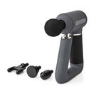 Sports Massage Gun | Battery Powered | N/A | Rechargeable | 6 Massage Modes | USB-Cable | Grey