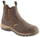 SAFETY DEALER BOOT, BROWN, SIZE 11