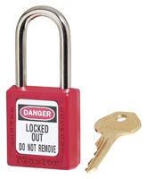 ZENEX LOCKOUT PADLOCK RED