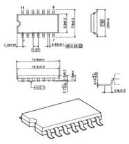 Mikroskeem CD4066D SO14 RoHS