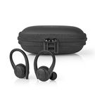 Fully Wireless Earphones | Bluetooth® | Maximum battery play time: 4 hrs | Press Control | Charging case | Built-in microphone | Voice control support | Ear hooks | Black