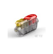 Terminal 12 – 14 AWG / 16 – 18 AWG traadi suurus, 4 – 2.5 mm² / 1.5 – .75 mm² traadi suurus, Sealable, Splice Capacity 2, End Feed