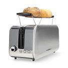 Toaster | 2 Long Slots | Browning levels: 7 | Defrost feature | Aluminium / Silver