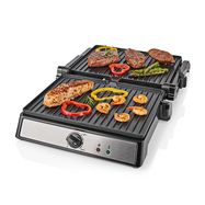 Contact Grill | 2000 W | 29 x 23 cm | Adjustable temperature control | Plastic / Stainless Steel