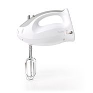 Hand Mixer | 200 W | 5-Speed Settings | Turbo feature | 2 Beaters / 2 Dough Hooks | Grey / White