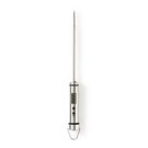 Meat Thermometer | LCD Display | 0 - 200 °C | Silver