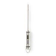 Meat Thermometer | LCD Display | 0 - 200 °C | Silver