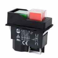 Двойная кнопка 4P, ON-OFF, 16A, 230V, IP54, зеленый, красный