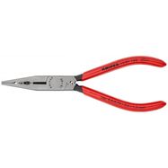 KNIPEX 13 01 160 Elektriku tangid plastikkattega must atramenteeritud 160 mm