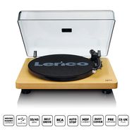 Wooden turntable with MMC Cartridge and PC Encoding Wood