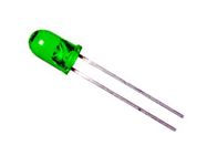 LED Ø3mm;green;20-60mcd;50°