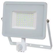 VT-50-S 50W PIR FLOODLIGHT 4K WHITE