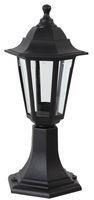 LANTERN, POST TOP, BLACK