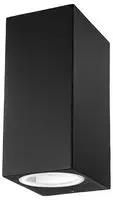 SLEEK GU10 WALL FITTING BLACK 2 WAY