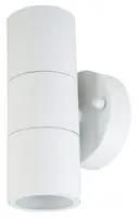 GU10 WALL FITTING 2 WAY MATT WHITE