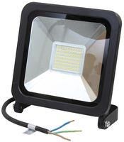 50W LED FLOODLIGHT, 1M CABLE, BLACK