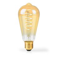 LED Filament Bulb E27 | ST64 | 3.8 W | 250 lm | 2100 K | Dimmable | Extra Warm White | Retro Style | 1 pcs
