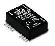 Voolu stabilisaator DC / DC LED 9–56 V: 2–52 V 500 mA PWM SISSE / VÄLJA, mida juhib suletud SMD keskmine kaev