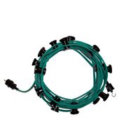 LED kaunistus, 20m, 20 pirni, 230 VAC, soe valge, IP44