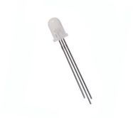 LED bicolour;5mm;red/green;60mcd;50mcd;cathode;60°