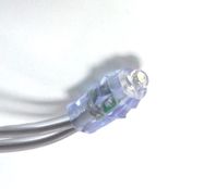 LED diood, 5V, 0.1W, Ø 9mm, külm valge, veekindel